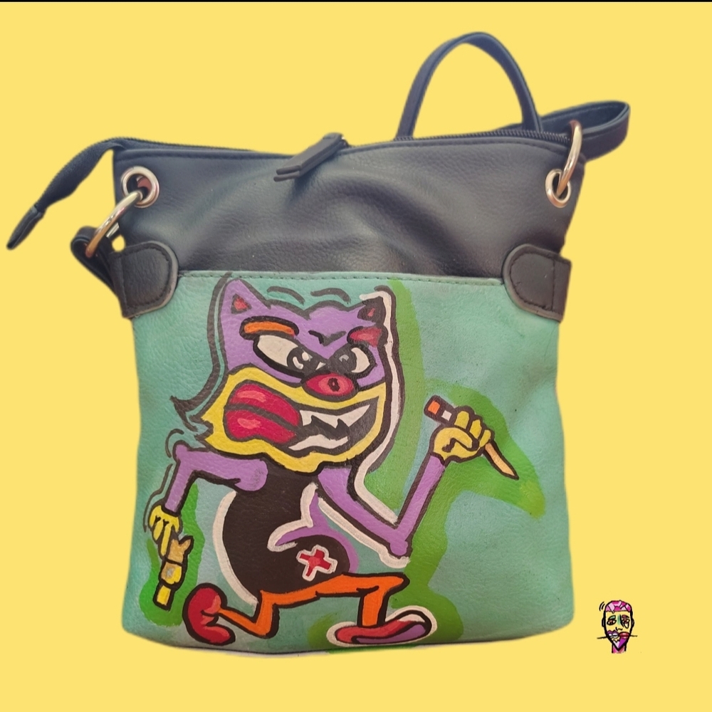 Artistic Graphic Crossbody Bag